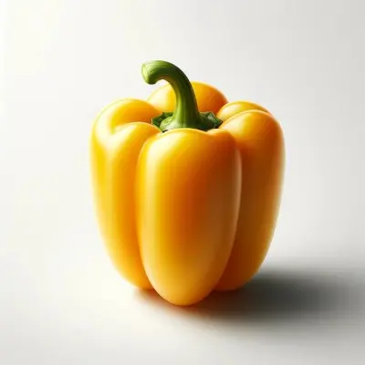 Paprika, dzeltena uzturs